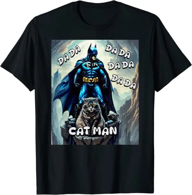 Cat Man Funny Cat Lover T-Shirt